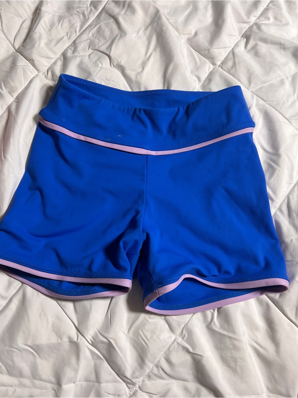 Tiger Friday Horizon Shorties Bluebell Adult Small Dance Shorts